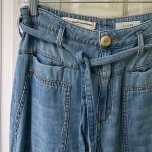 Pilcro Super High-Rise Wide Leg Jean